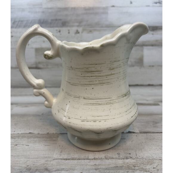 Metlox Pottery Vernon Ware Vineyard 24 Oz. Pitcher Flawless 6.5" - Picture 3 of 9